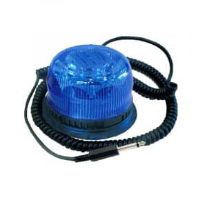 Gyrophare CRYSTAL LED Rotatif - 8 LEDs - Bleu - Magnétique